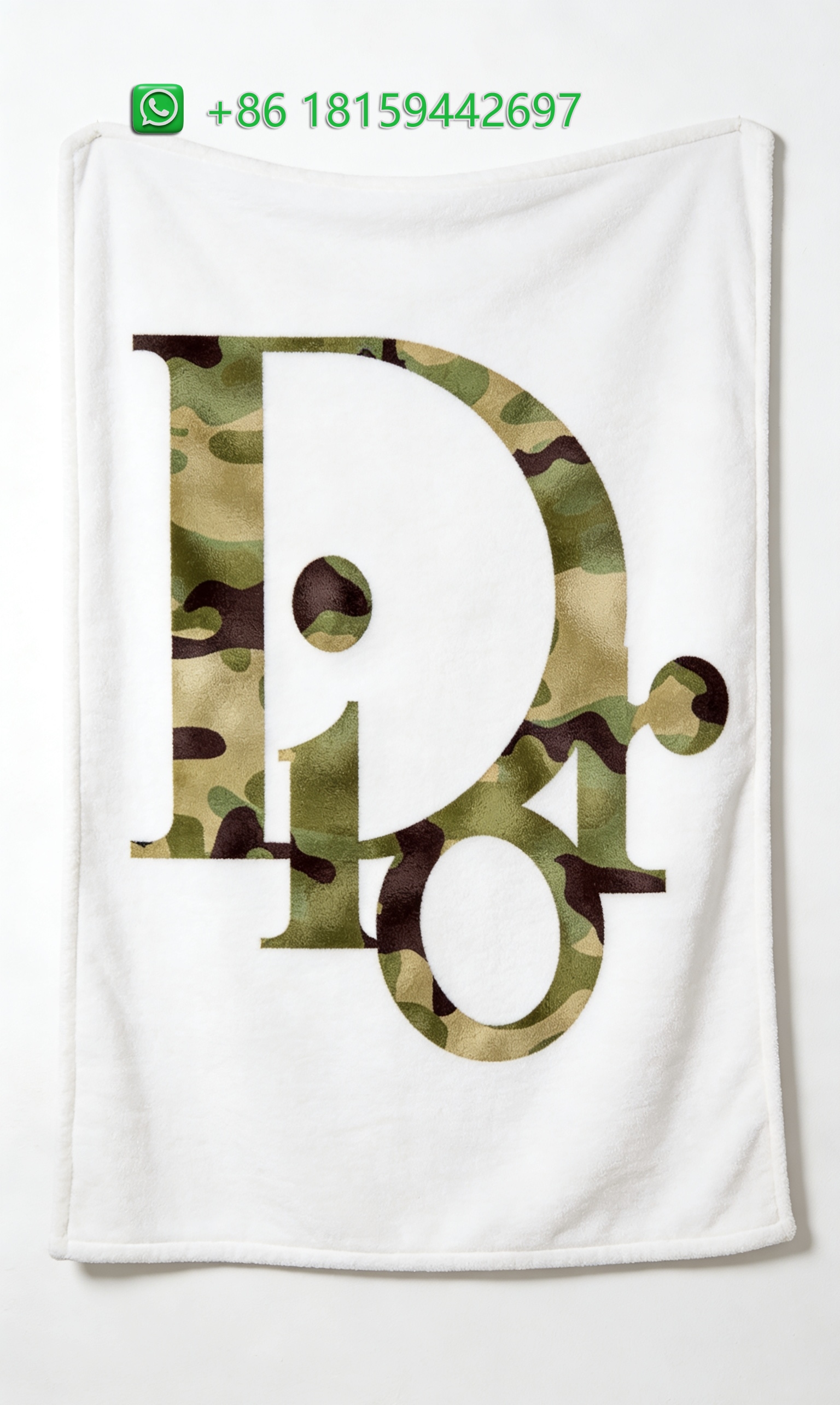 Dior Throw Blankets